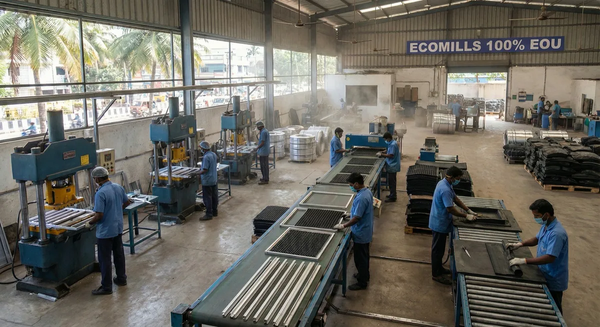 Tire Tiles & Rubber Plant - Chennai